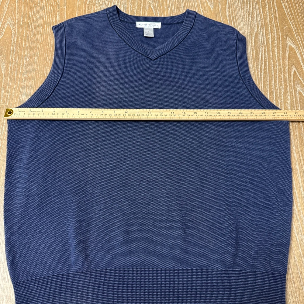 Cypress Links Golf Sweater Vest Men’s Large Navy Cotton
Sportswear Career Wear - Picture 4 of 7